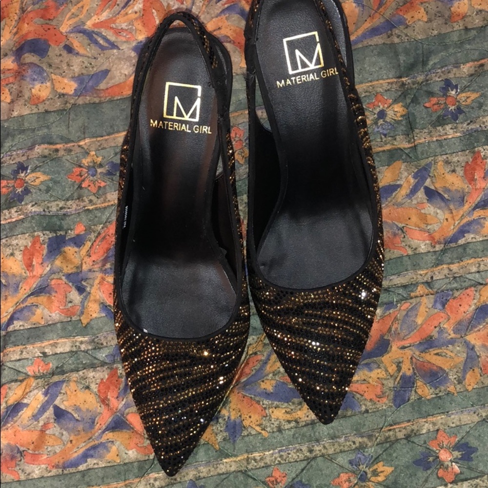 Brand new material girl heels with the box